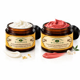 Money Saver Anti Aging Combo | Herbs & Greens Kumkumadi Red Sandalwood Gold Face Cream With Vegan Collagen