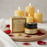 Herbs & Greens Kumkumadi Gold SPF 30 PA ++++ Shata Ghrita Elixir Face Cream with Precious Herbs, Desi Cow Ghee, 24k Gold, and SPF 30 for Collagen Boost, Radiant and Nourished Skin