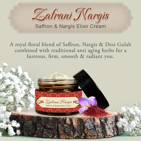 Zafrani Nargis Face Elixir Cream 50 Gm (Unisex/Day & Night/All Skin)