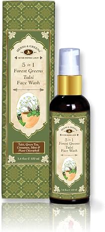 Herbs & Greens 5 in 1 Forest Greens Tulsi Face Wash