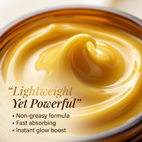 Herbs & Greens Kumkumadi Wild Turmeric & Lakadong Turmeric Gold Face Cream With Vegan Collagen
