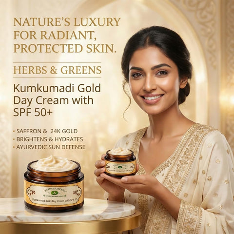 Herbs & Greens Kumkumadi SPF 50 UVA/UVB