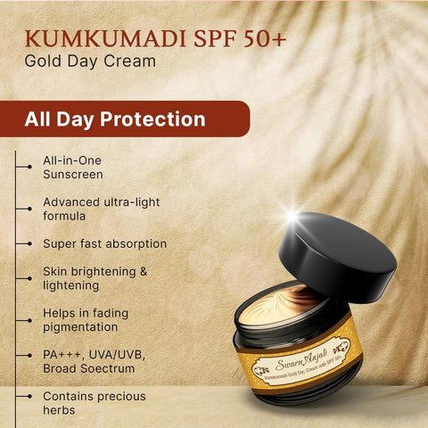 Herbs & Greens (Pack of 2) Kumkumadi SPF 50 UVA/UVB