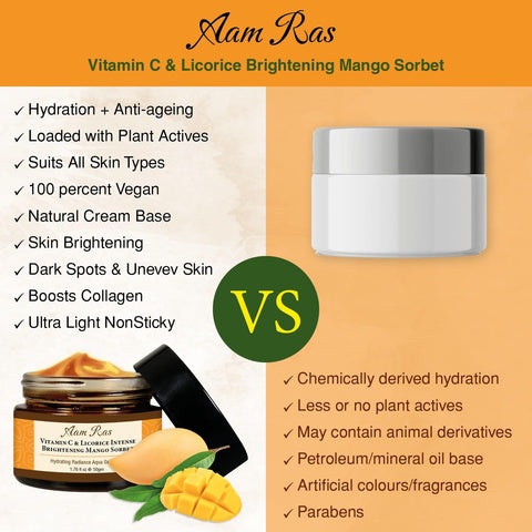 HERBS & GREENS Vitamin C & Licorice Advanced Probiotic Skin Brightening Moisturizer