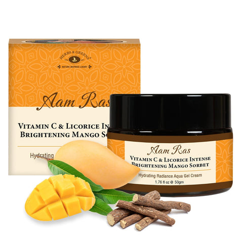 HERBS & GREENS Vitamin C & Licorice Advanced Probiotic Skin Brightening Moisturizer