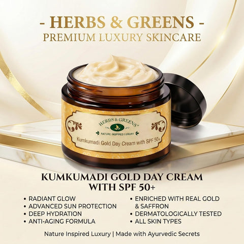 Herbs & Greens Kumkumadi SPF 50 UVA/UVB