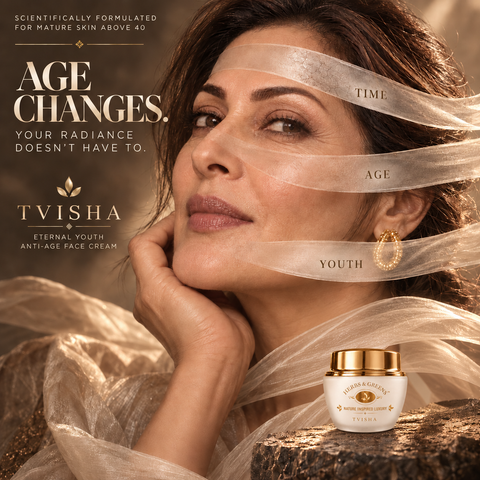 Herbs & Greens Kumkumadi Tvisha Eternal Youth Anti-Aging Face Cream