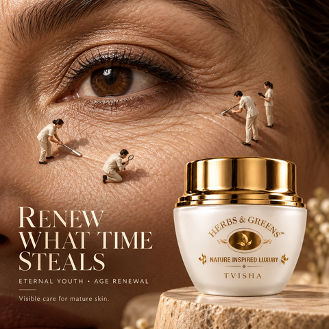 Herbs & Greens Kumkumadi Tvisha Eternal Youth Anti-Aging Face Cream